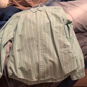 Large polo button down
